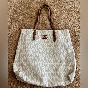 Michael Kors Signature Monogram Tote Bag